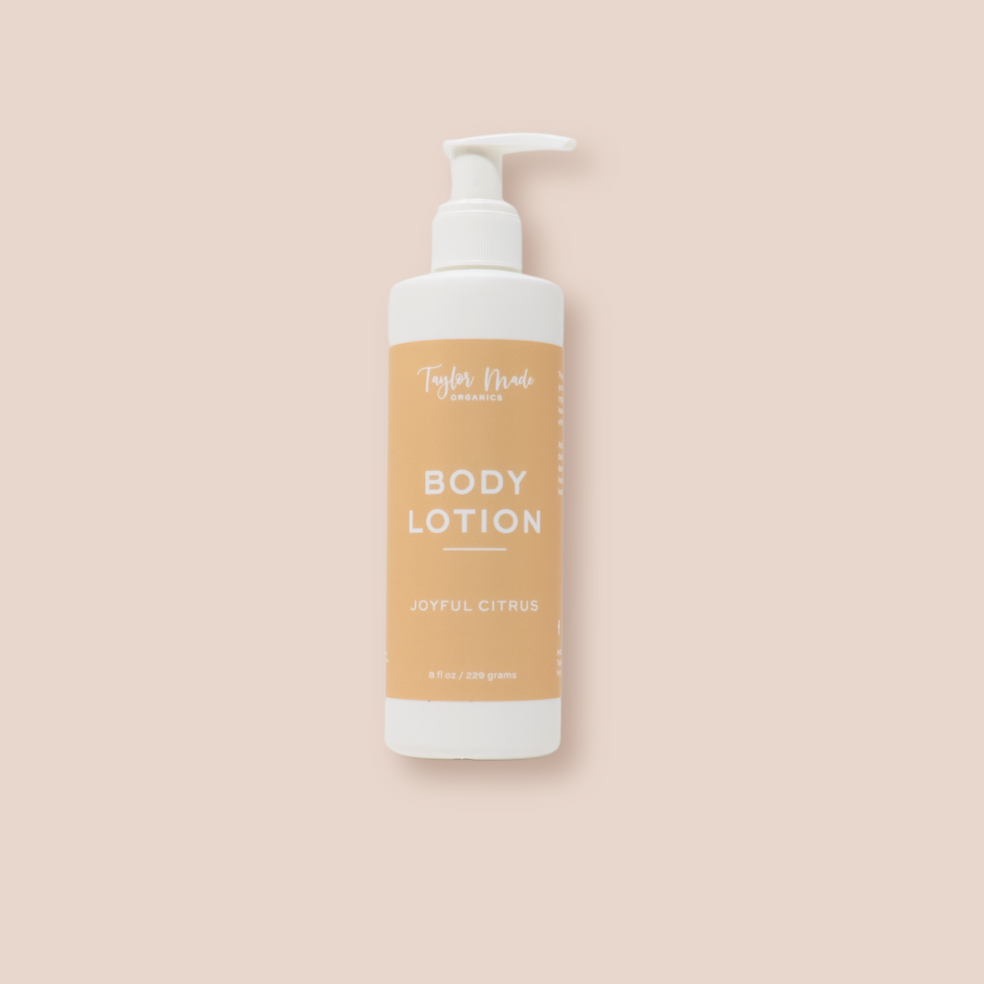 Joyful Citrus Organic Lotion: 8oz