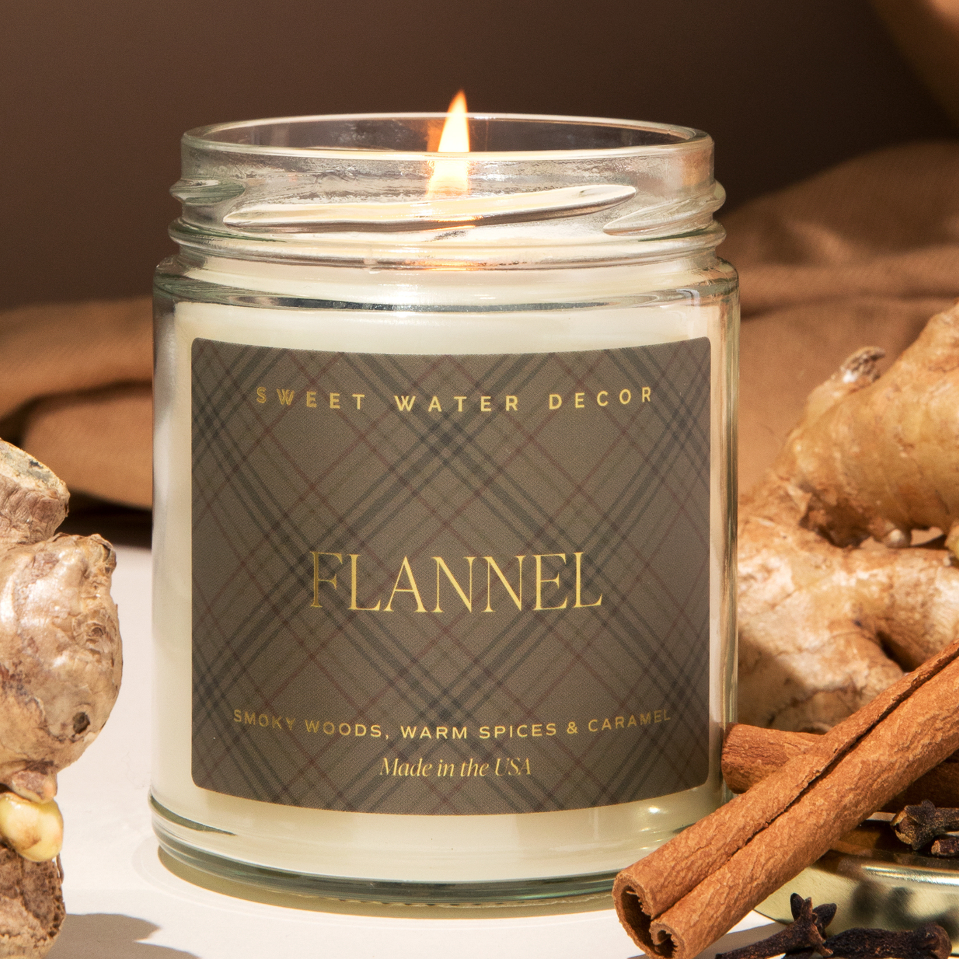 Flannel 9 oz Soy Candle