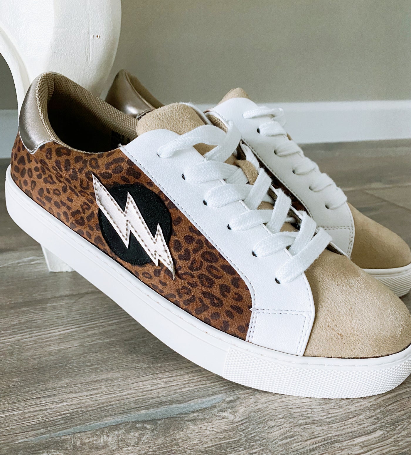 Leopard Lightning Sneakers