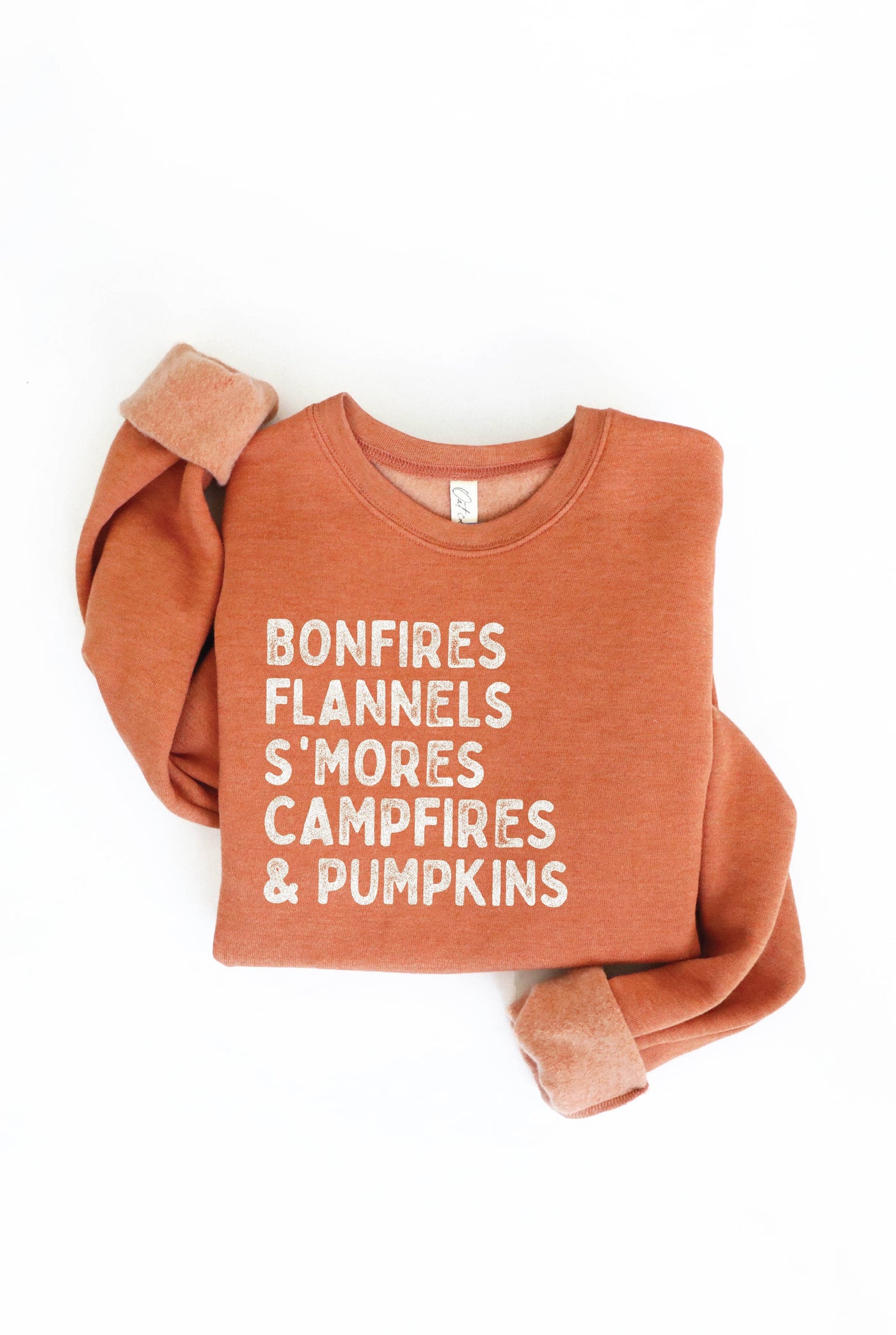 Bonfires and Flannel Graphic Sweatshirt