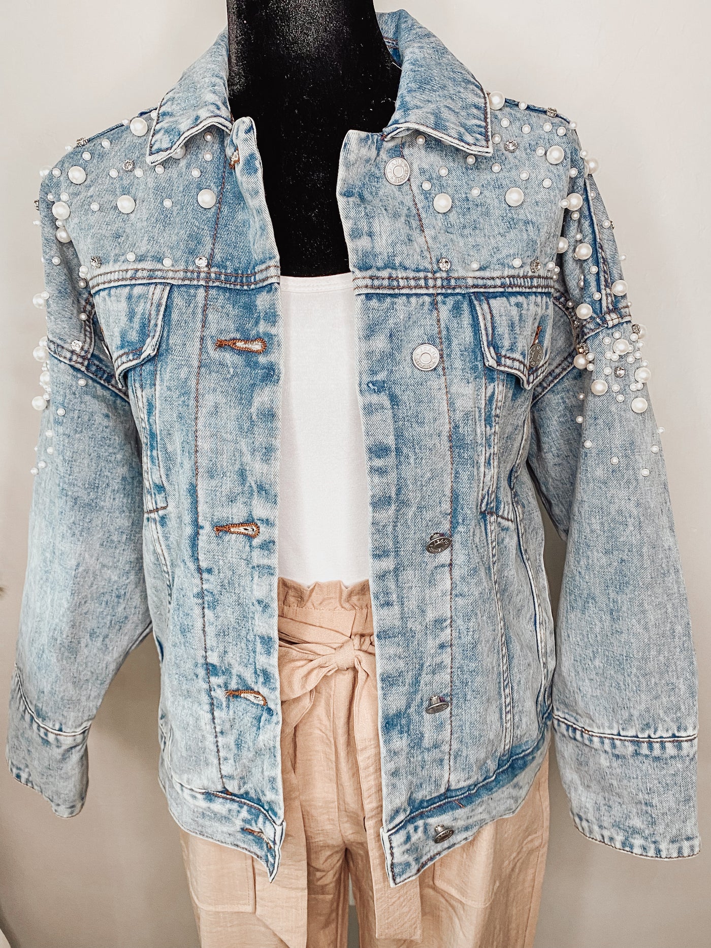 Pearl Denim Jacket