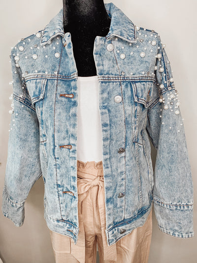 Pearl Denim Jacket
