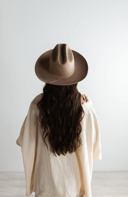 Ezra Western Hat- Tan