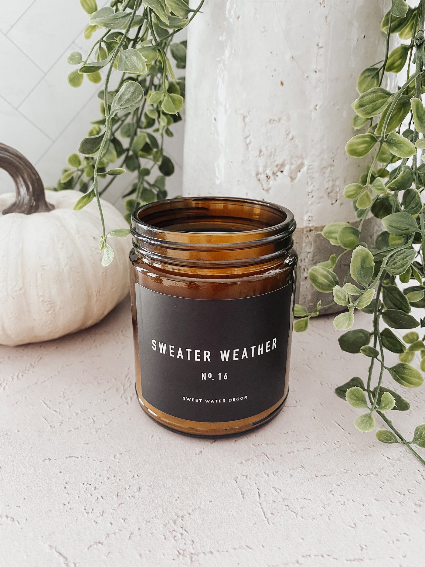 Sweater Weather Amber 11oz Candle