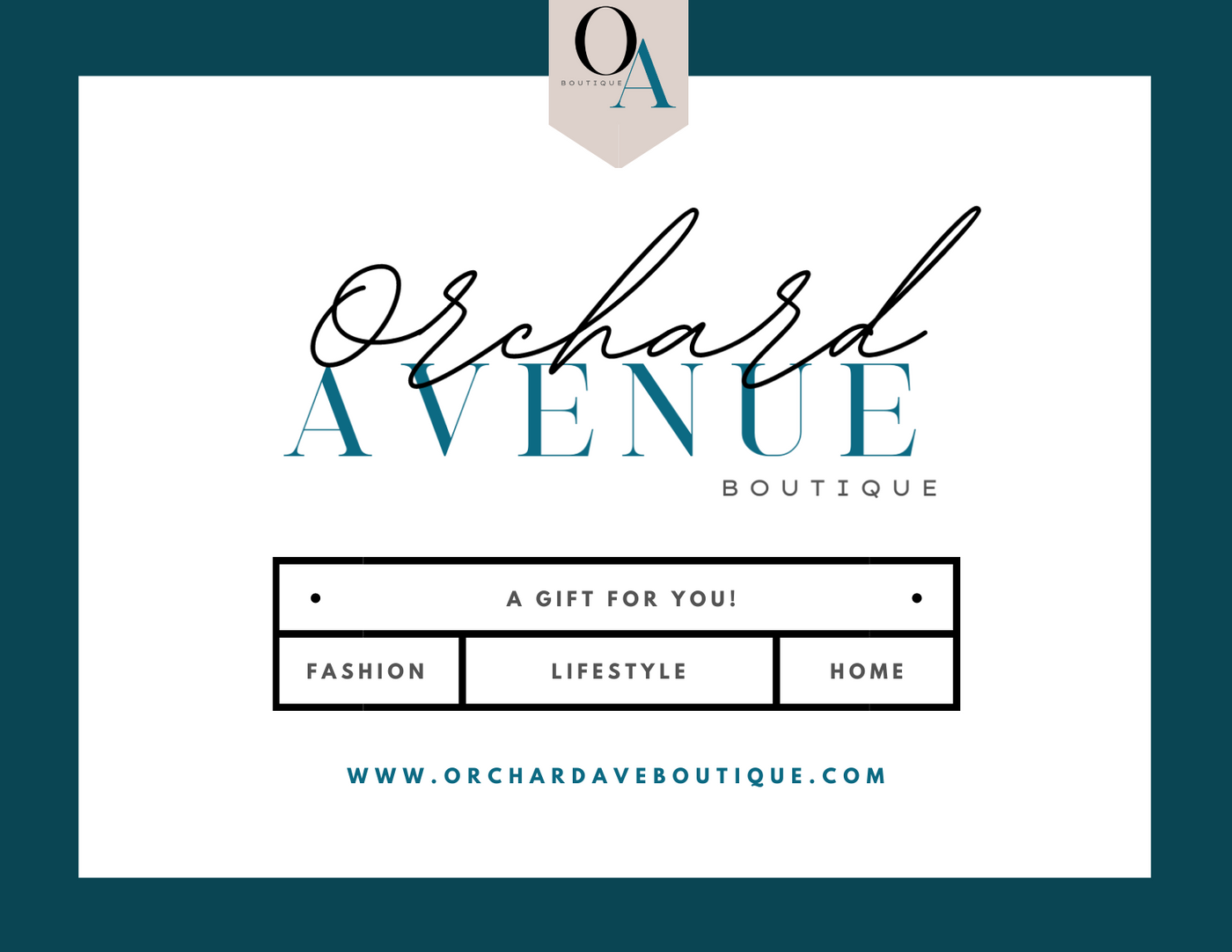 Orchard Ave E-Gift Card