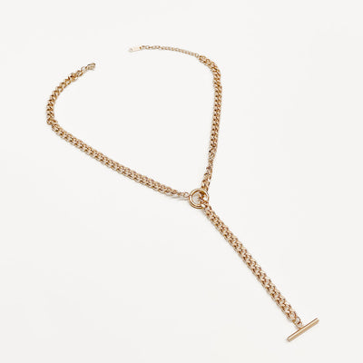 Odessa Y Chain Necklace-Necklace-Pretty Simple Wholesale